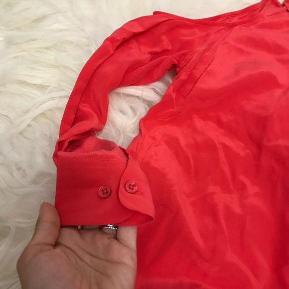 Equipment Button-Up Silk Blouse - Picture 7 of 8